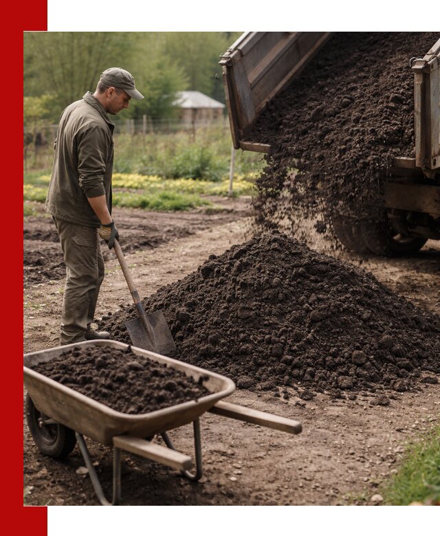 Доставка качественной земли для огорода в Тулуне