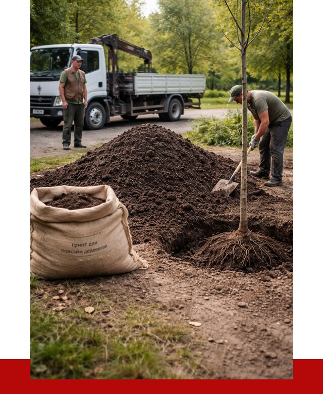 Грунт для посадки деревьев в Тулуне от 1295 р. | ПРОНЕРУДТлн