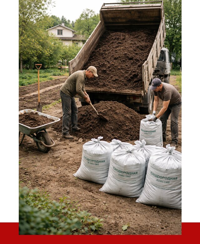 Плодородная смесь в Тулуне от 4532 р./куб с доставкой | ПРОНЕРУДТлн