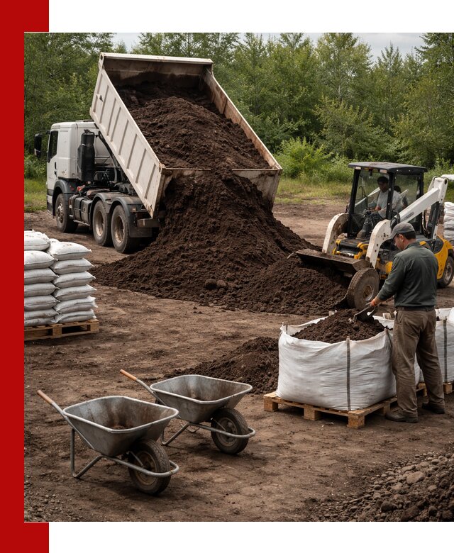 Доставка и продажа торфогрунта в Тулуне оптом и в розницу