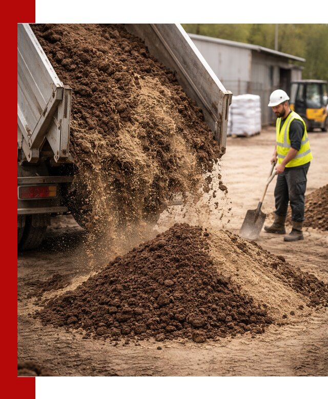 Доставка торфо-песчаной смеси в Тулуне для строительства и озеленения