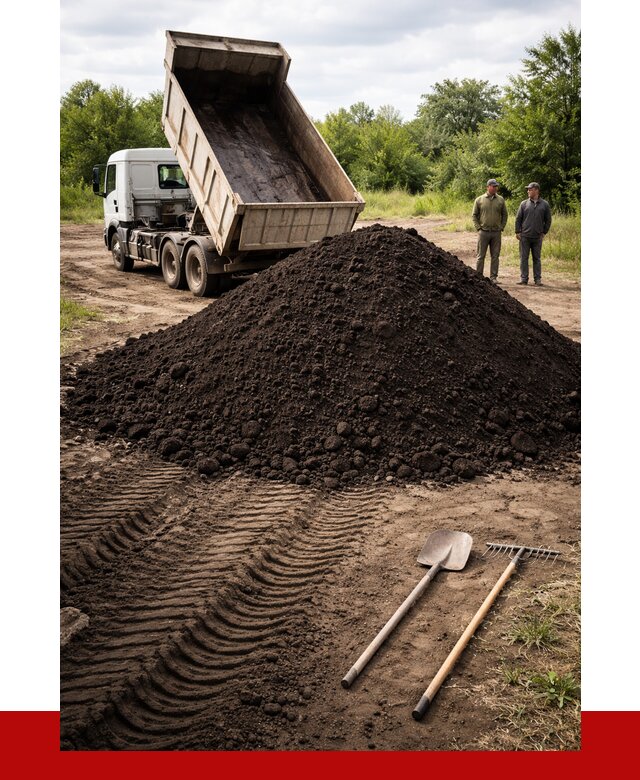 Купить чернозем навалом в Тулуне от 1295 р. за куб | ПРОНЕРУДТлн