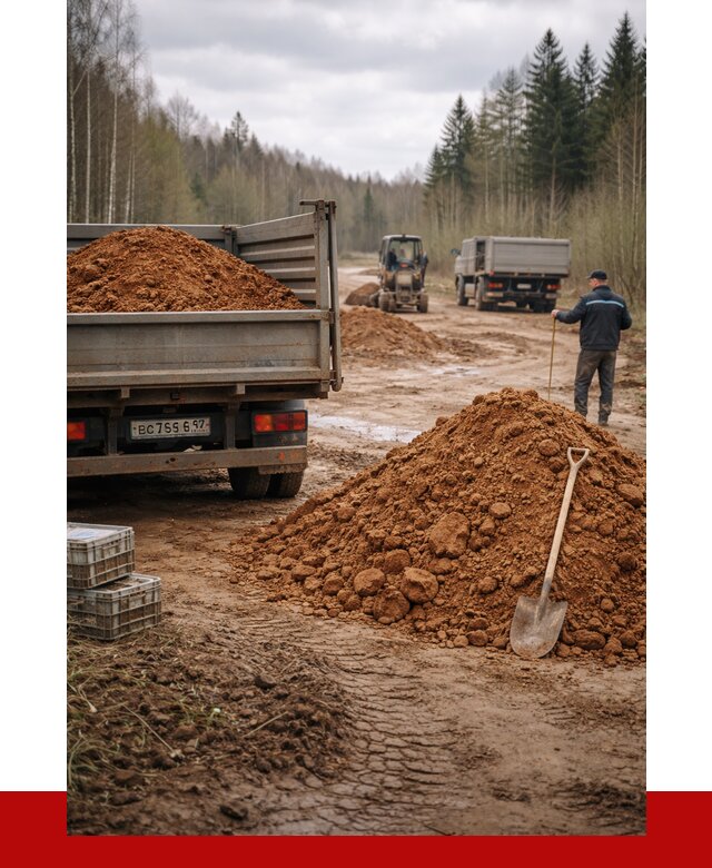 Глина и суглинки в Тулуне от 4856 р. за куб | ПРОНЕРУДТлн