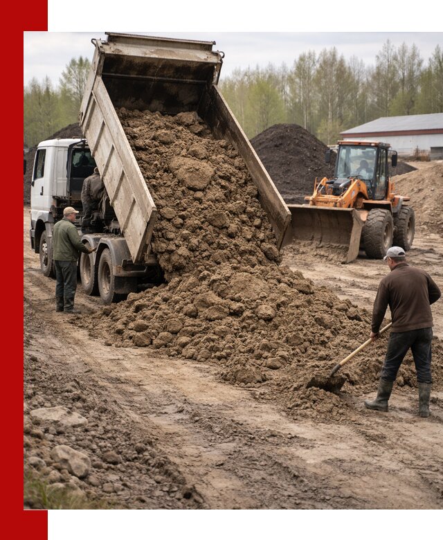 Доставка глин и суглинков в Тулуне оптом и вкрай