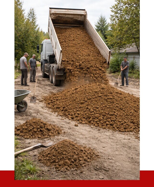 Купить суглинок с доставкой в Тулуне от 2698 р. за куб | ПРОНЕРУДТлн