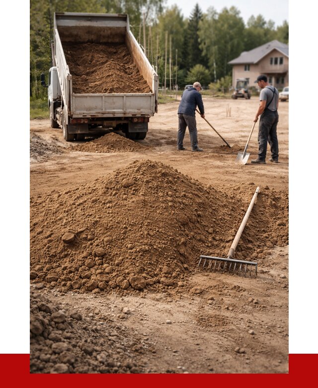 Суглинок для планировки в Тулуне с доставкой от 4532 р. | ПРОНЕРУДТлн
