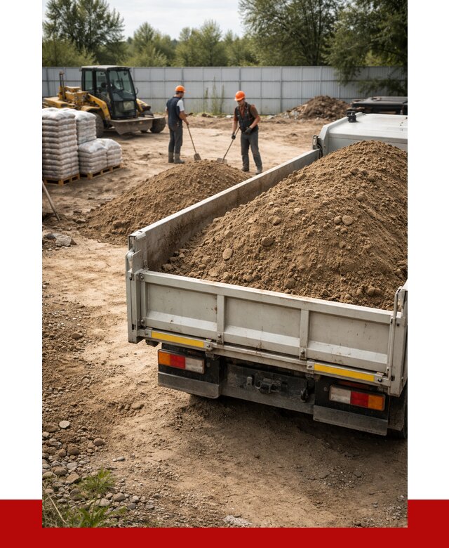 Супесь с доставкой в Тулуне от 2644 р. за куб | ПРОНЕРУДТлн