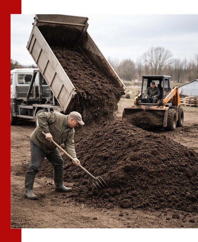 Доставка и продажа перегноя в Тулуне быстро и дешево