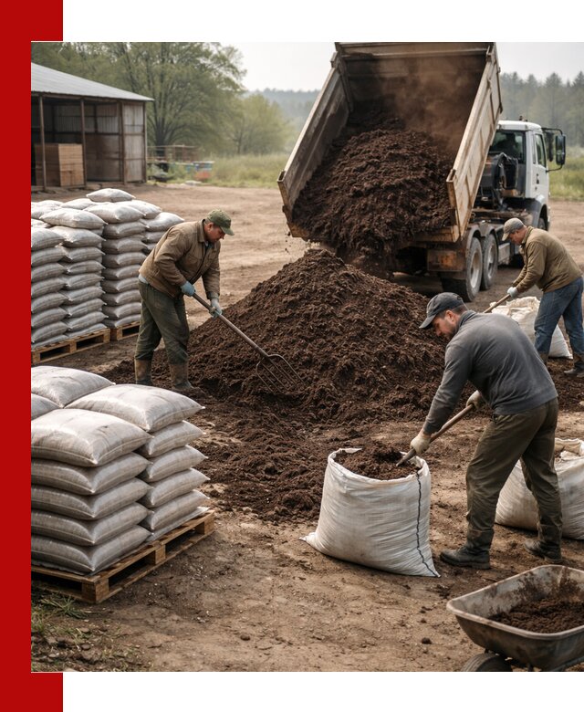 Доставка компоста оптом и в розницу в Тулуне