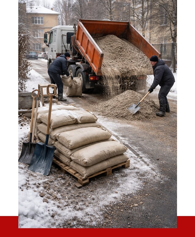 Противогололедные материалы оптом в Тулуне от 4532 р. | ПРОНЕРУДТлн