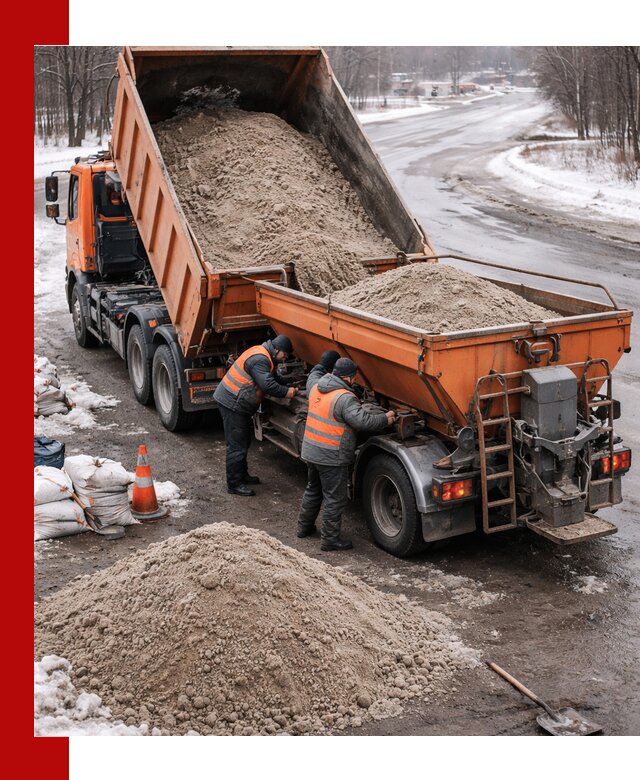Поставка и вывоз пескосоля в Тулуне оптом и в розницу