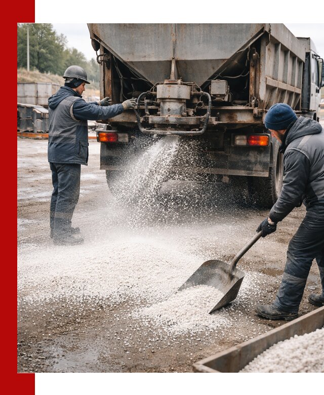 Доставка и продажа хлористого кальция в Тулуне