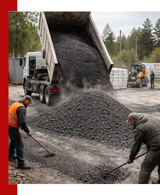 Доставка и продажа асфальтного гранулята в Тулуне