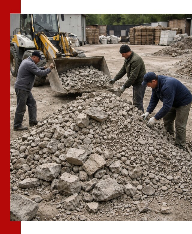 Демонтаж и вывоз бой бетона в Тулуне