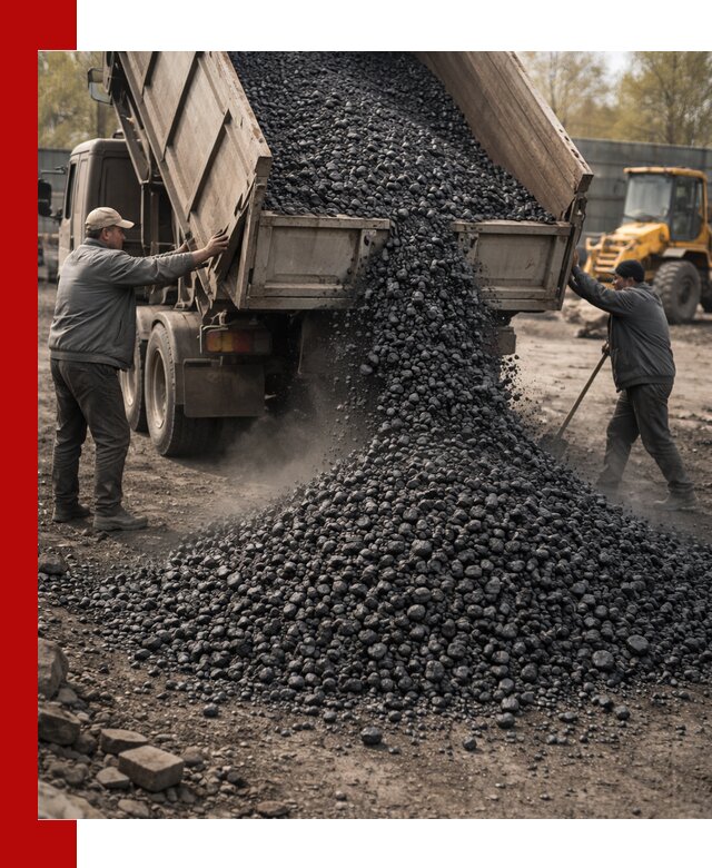 Доставка угля семечка самосвалами в Тулуне