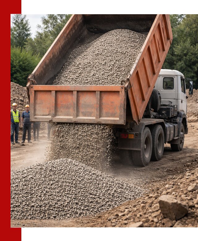 Доставка сыпучих материалов самосвалом в Тулуне быстро и надежно