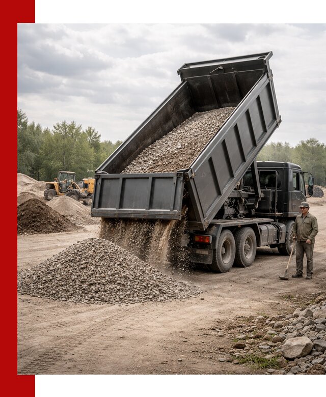 Доставка самосвалом 30 м3 по выгодным ценам в Тулуне