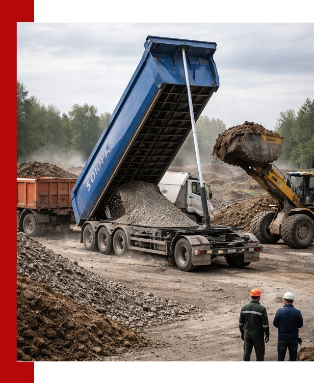 Аренда тонар 40 тонн в Тулуне с доставкой материалов