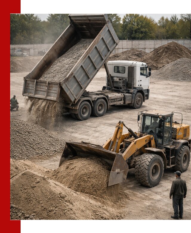 Перевозка сыпучих грузов самосвалами и бортовыми в Тулуне