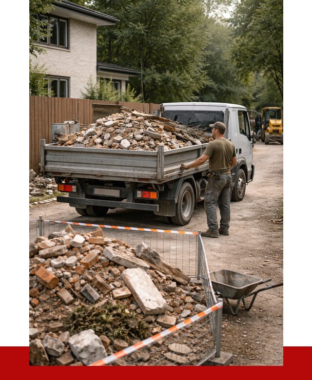 Вывоз строительного мусора с погрузкой в Тулуне от 8093 р | ПРОНЕРУДТлн