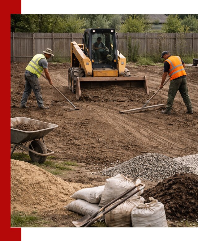 Выравнивание участка под строительство и благоустройство в Тулуне