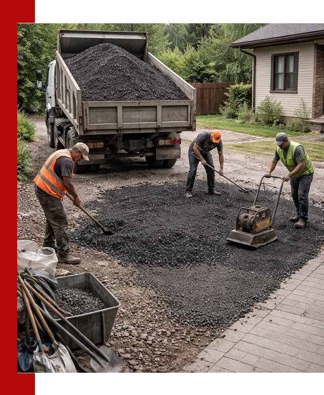 Асфальтовая крошка для двора с доставкой в Тулуне